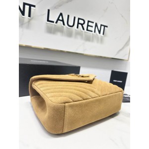 Ysl college in suede leather 24x17cm Bags