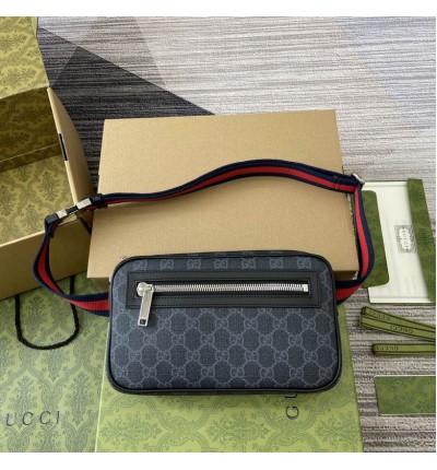 GG belt bag with zip pocket 792094 W24cm x H14cm x D5.5cm