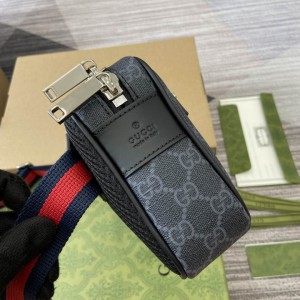 GG belt bag with zip pocket 792094 W24cm x H14cm x D5.5cm Bags