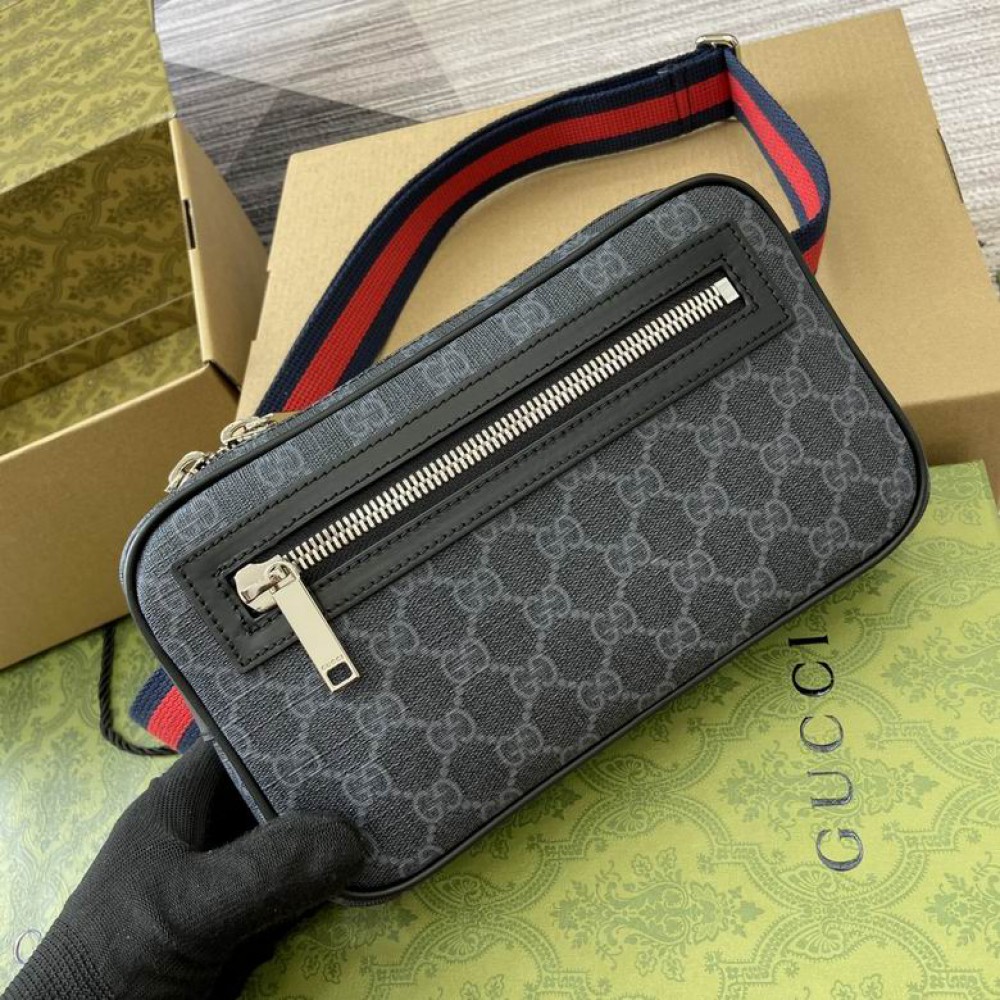 GG belt bag with zip pocket 792094 W24cm x H14cm x D5.5cm Bags