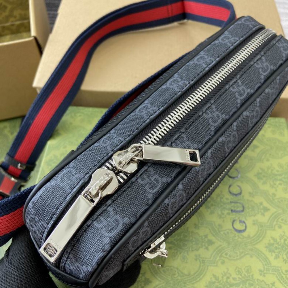 GG belt bag with zip pocket 792094 W24cm x H14cm x D5.5cm Bags