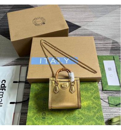 Gucci Diana super mini bag 760251 16.5x12x6cm