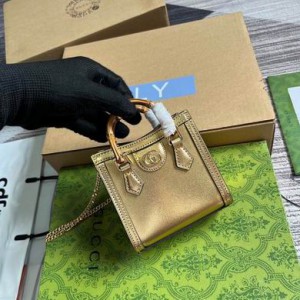 Gucci Diana super mini bag 760251 16.5x12x6cm Bags