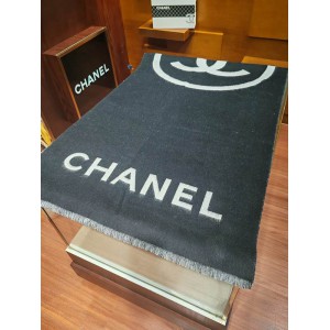 Chanel scarf 100% wool 65x200cm 