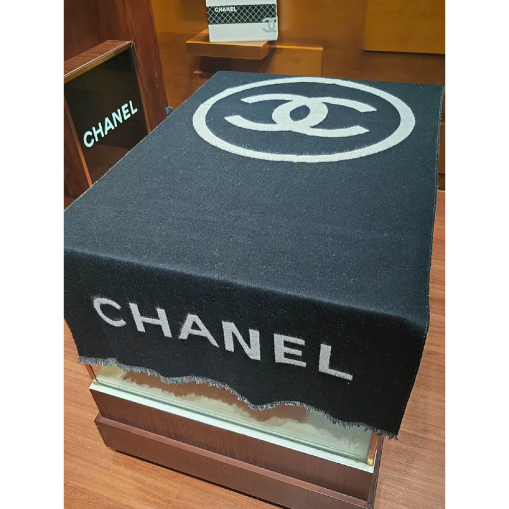 Chanel scarf 100% wool 65x200cm 