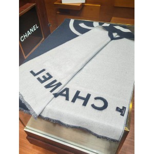 Chanel scarf 100% wool 65x200cm 