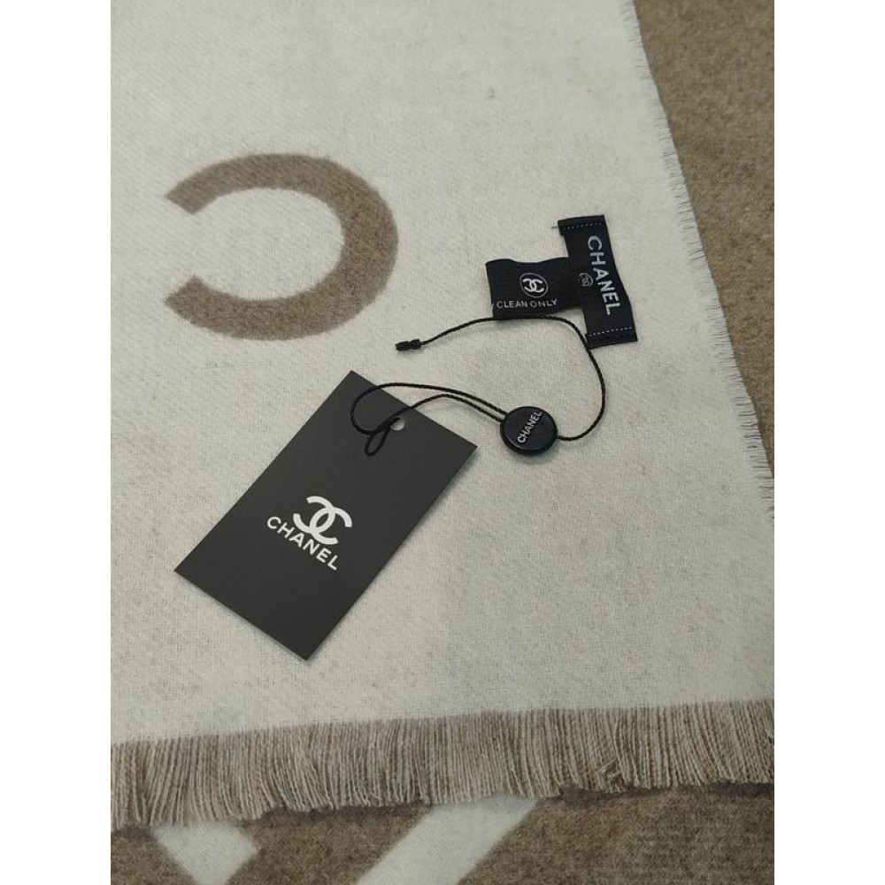 Chanel scarf 100% wool 65x200cm 