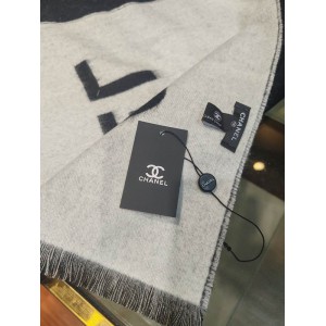 Chanel scarf 100% wool 65x200cm 