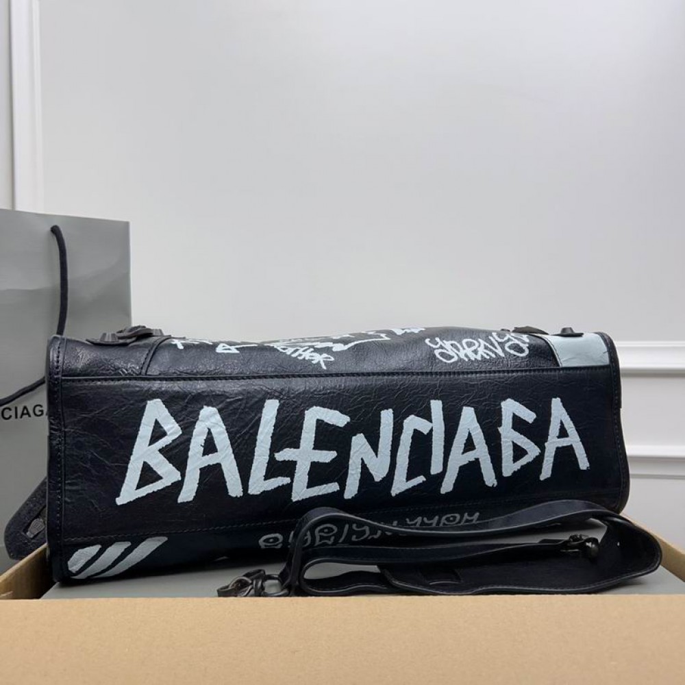 Balenciaga Graffiti Bag city 38x25x14cm Bags