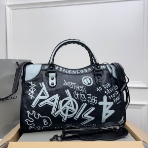 Balenciaga Graffiti Bag city 38x25x14cm Bags