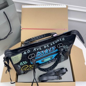 Balenciaga Graffiti Bag city 38x25x14cm Bags