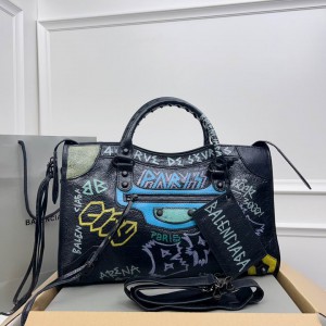 Balenciaga Graffiti Bag city 38x25x14cm Bags