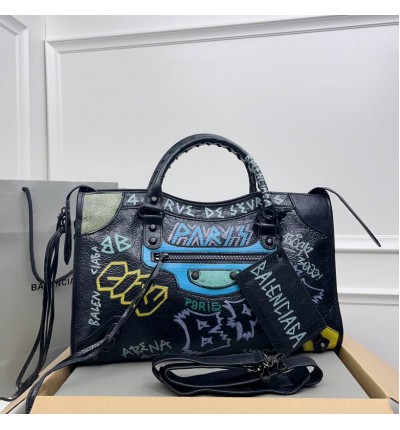 Balenciaga Graffiti Bag city 38x25x14cm