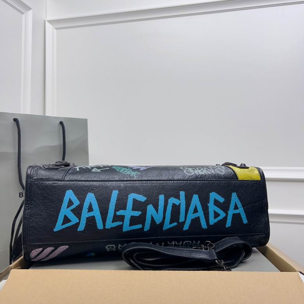 Balenciaga Graffiti Bag city 38x25x14cm Bags