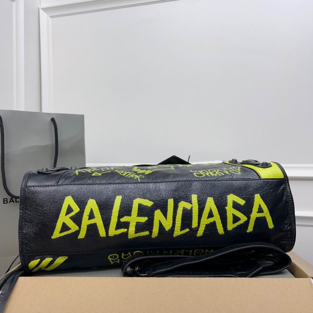 Balenciaga Graffiti Bag city 38x25x14cm Bags