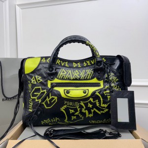 Balenciaga Graffiti Bag city 38x25x14cm Bags