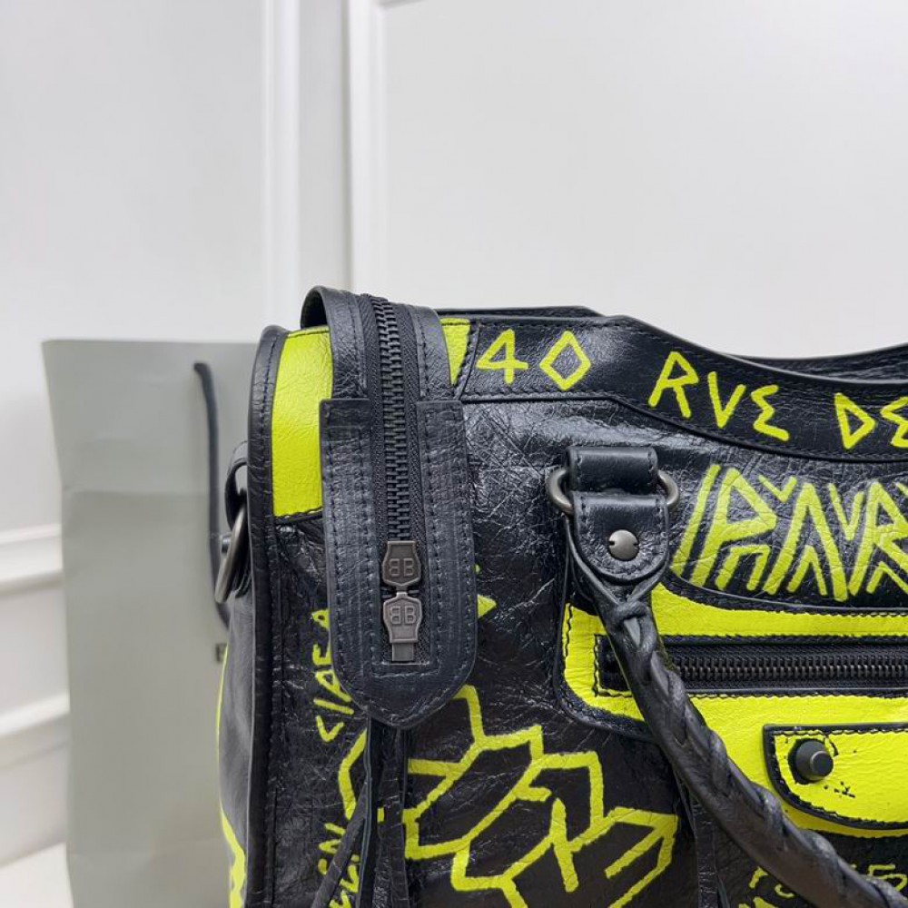 Balenciaga Graffiti Bag city 38x25x14cm Bags