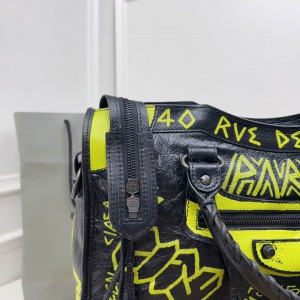 Balenciaga Graffiti Bag city 38x25x14cm Bags