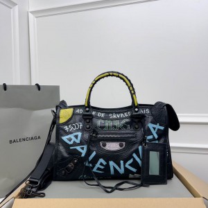 Balenciaga Graffiti Bag city 30x20x11cm Bags