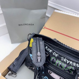 Balenciaga Graffiti Bag city 30x20x11cm Bags