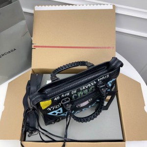 Balenciaga Graffiti Bag city 30x20x11cm Bags