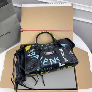 Balenciaga Graffiti Bag city 30x20x11cm Bags