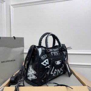 Balenciaga Graffiti Bag city 30x20x11cm Bags