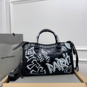 Balenciaga Graffiti Bag city 30x20x11cm Bags