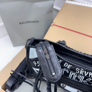 Balenciaga Graffiti Bag city 30x20x11cm Bags