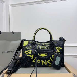 Balenciaga Graffiti Bag city 30x20x11cm Bags