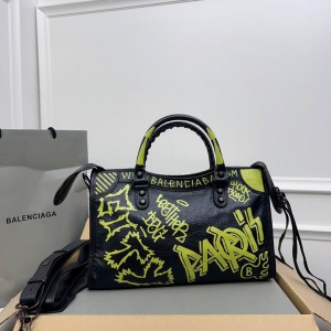 Balenciaga Graffiti Bag city 30x20x11cm Bags