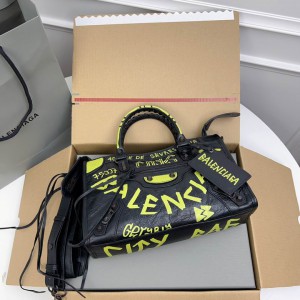 Balenciaga Graffiti Bag city 30x20x11cm Bags