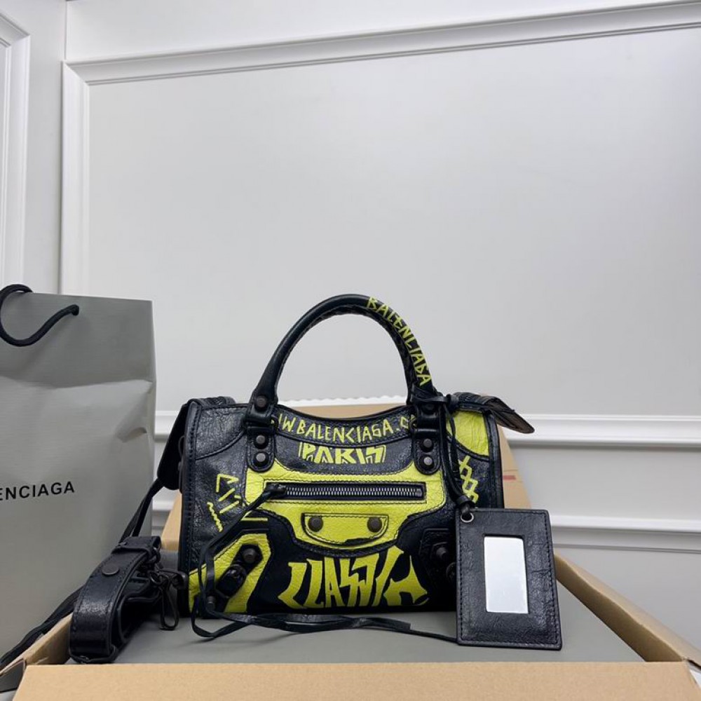 Balenciaga Graffiti Bag city 24x17x10cm Bags