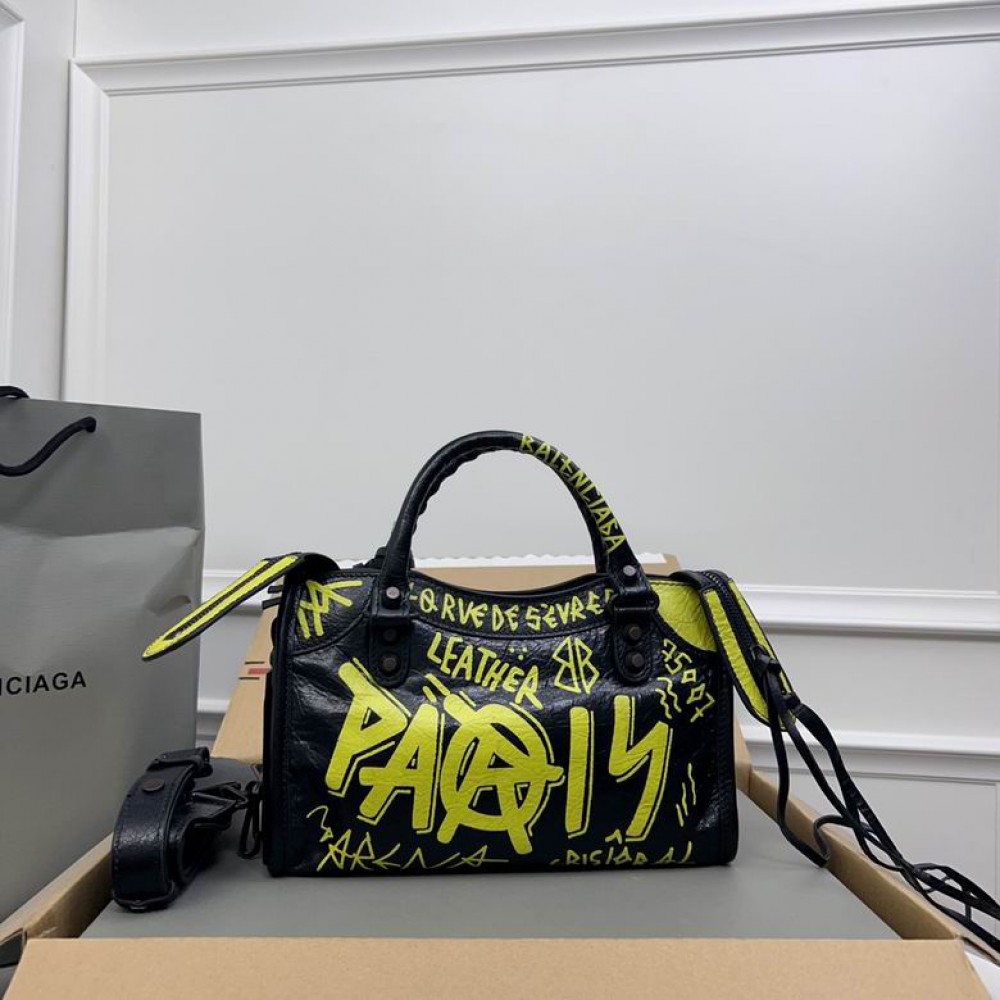 Balenciaga Graffiti Bag city 24x17x10cm Bags