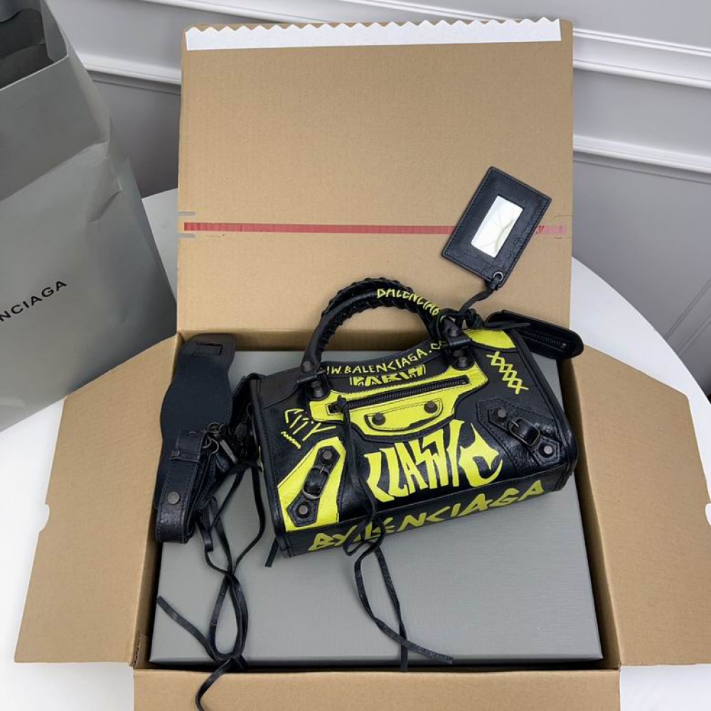 Balenciaga Graffiti Bag city 24x17x10cm Bags