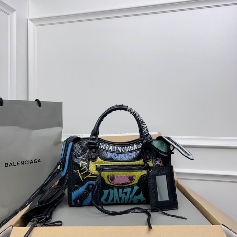 Balenciaga Graffiti Bag city 24x17x10cm Bags