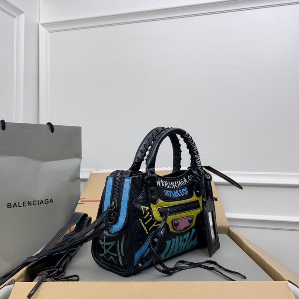 Balenciaga Graffiti Bag city 24x17x10cm Bags