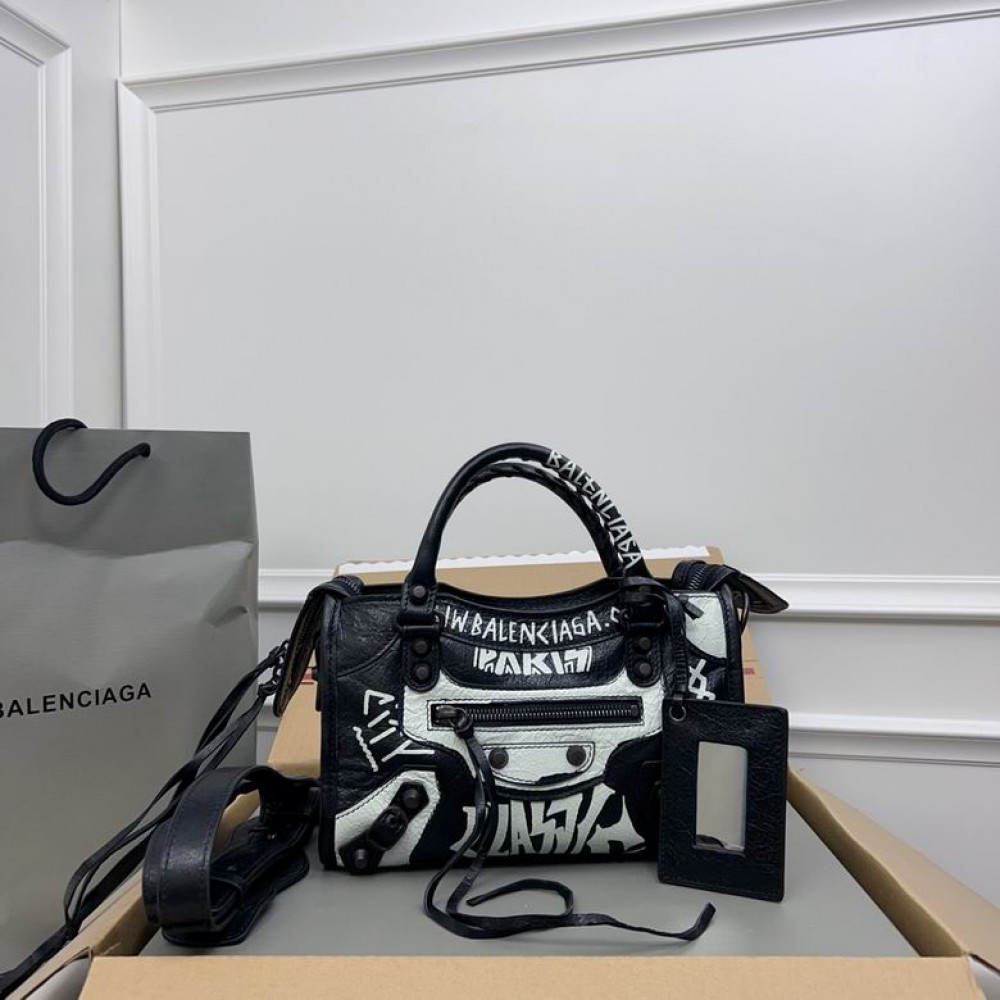Balenciaga Graffiti Bag city 24x17x10cm Bags