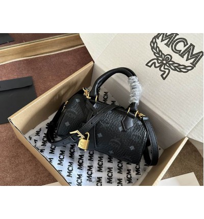 MCM boston bag mini 18.5x10x8cm