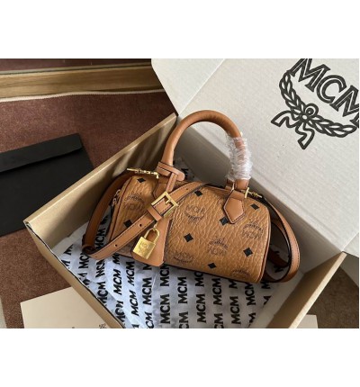 MCM boston bag mini 18.5x10x8cm