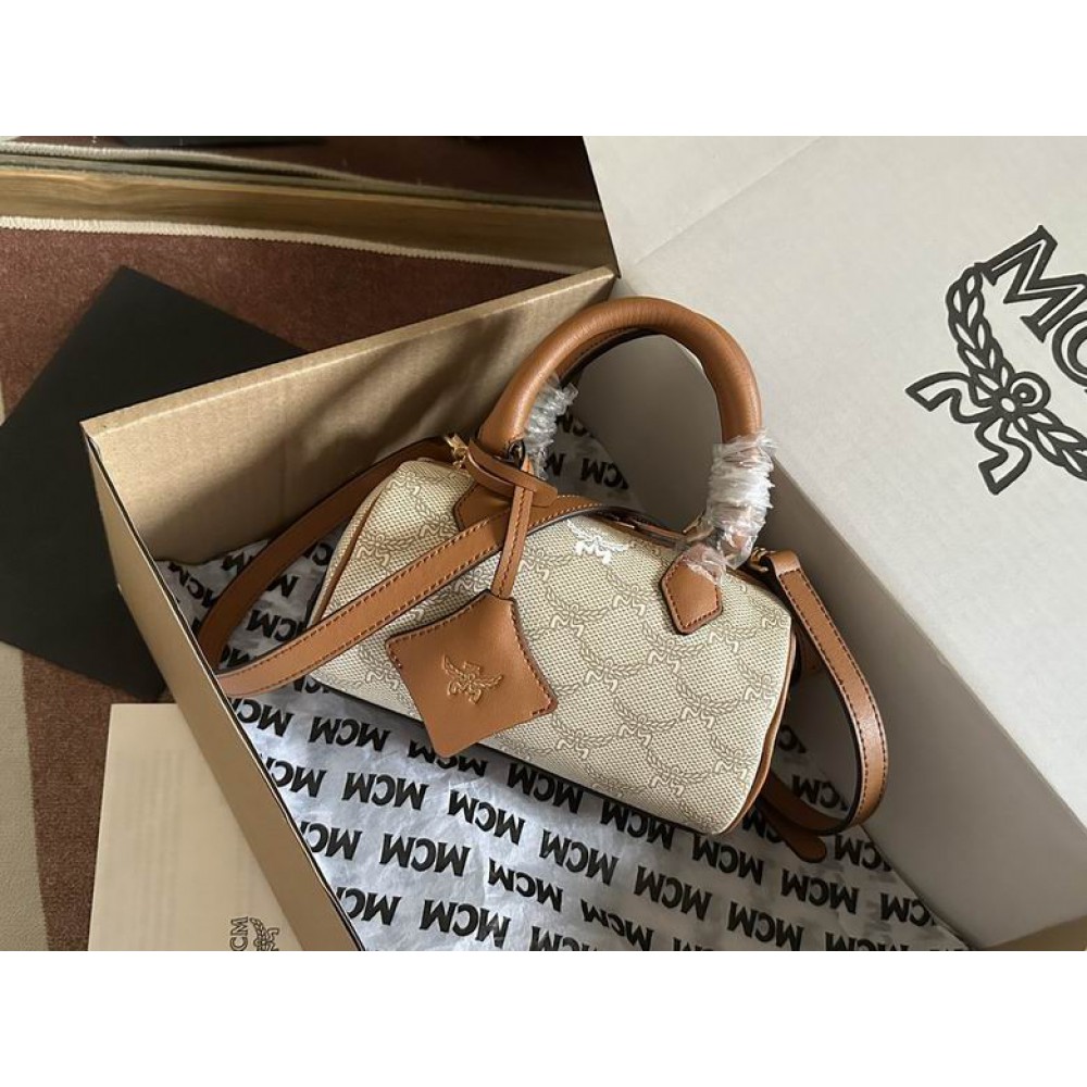 MCM boston bag lauretos mini 18.5x10x8cm Bags