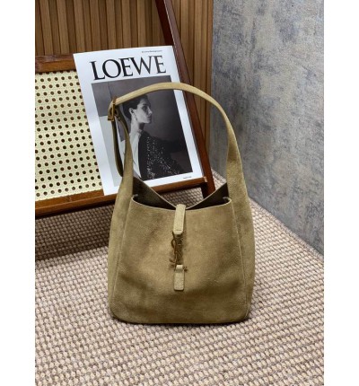 Ysl le 5 a 7 supple 22x22x10cm suede