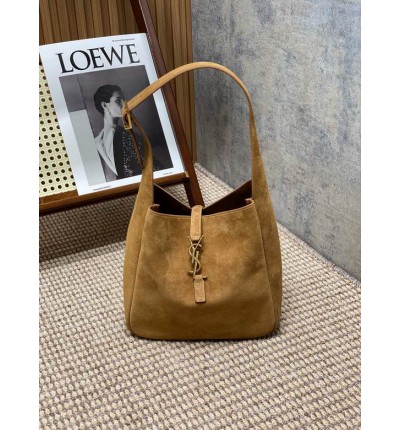 Ysl le 5 a 7 supple 22x22x10cm suede