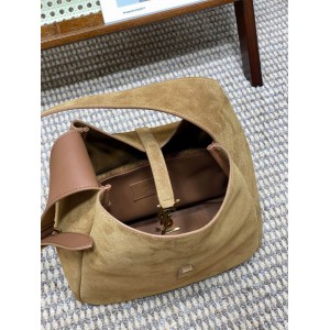 Ysl le 5 a 7 supple 22x22x10cm suede Bags