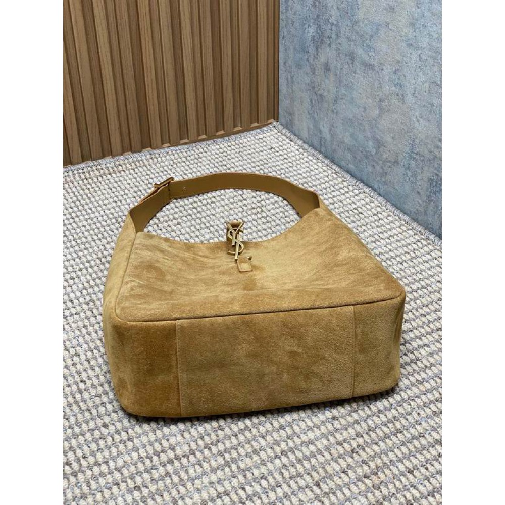 Ysl le 5 a 7 supple 30x31x13cm suede Bags