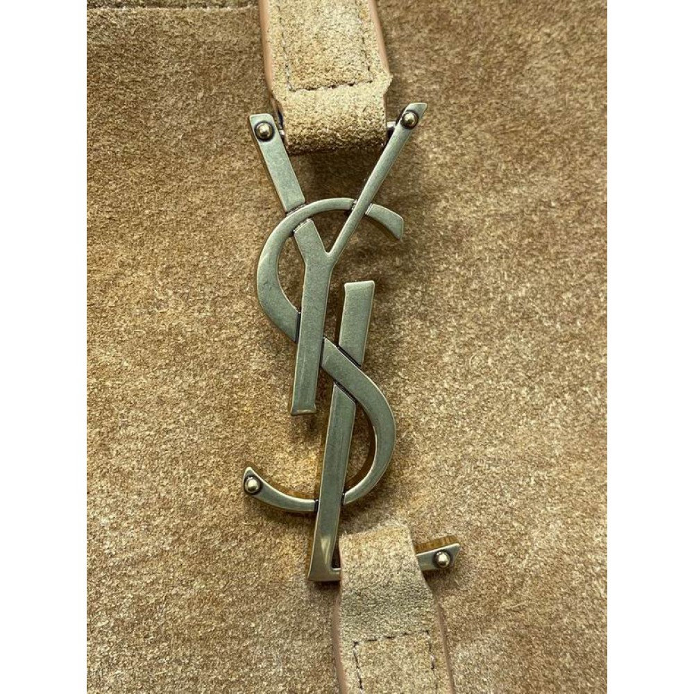 Ysl le 5 a 7 supple 30x31x13cm suede Bags