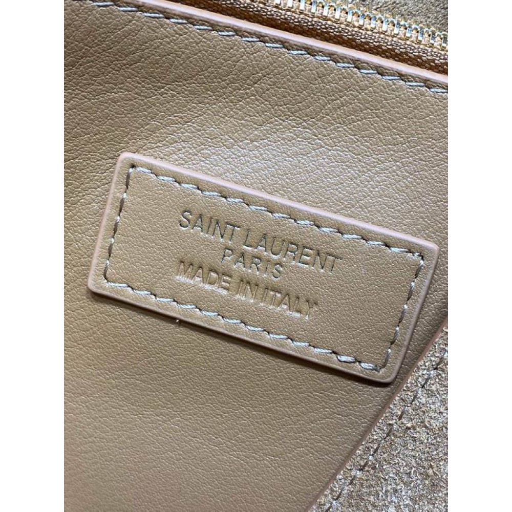 Ysl le 5 a 7 supple 30x31x13cm suede Bags