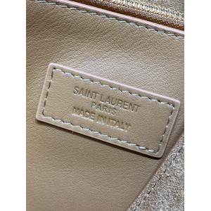 Ysl le 5 a 7 supple 30x31x13cm suede Bags