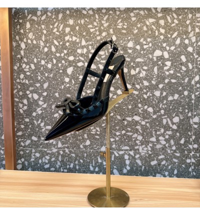 Valentino Garavani Rockstud leather slingback pumps 7cm 35-41