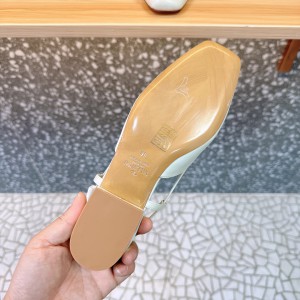 Valentino Garavani VLogo leather slingback flats 35-42 Shoes